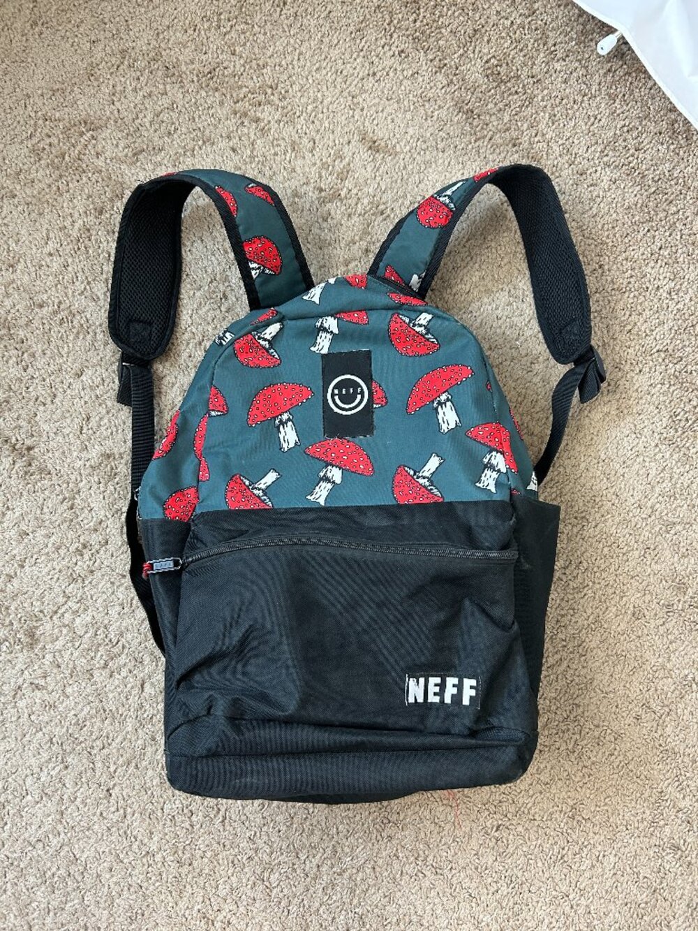 Neff Mushroom Print Backpack (Flaws)